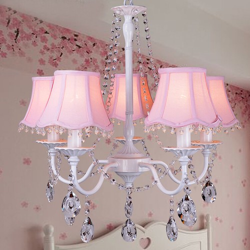 Lampadario moderno rosa