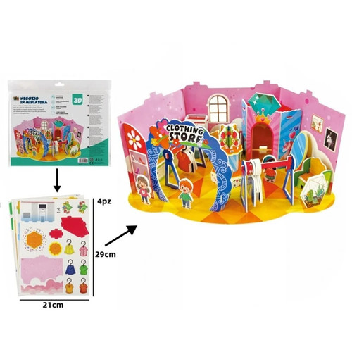Puzzle forma negozio - forma,