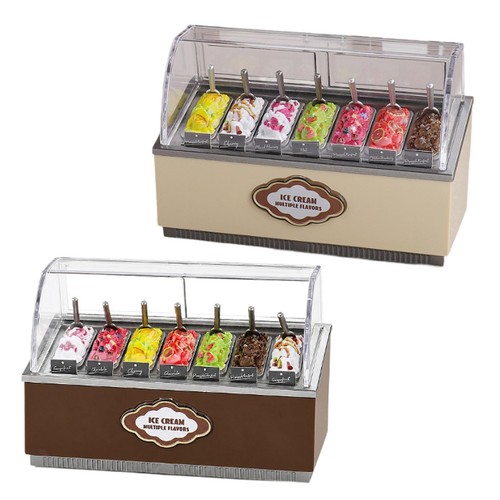 Mini gelateria miniatura - mini,